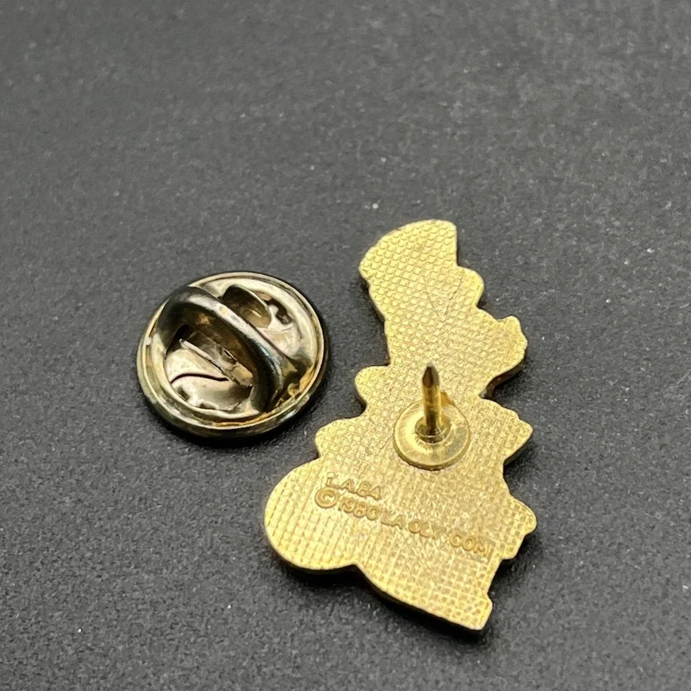 Vintage‎ 1984 Los Angeles Olympics Sam Eagle I Love ABC News Lapel Hat Pin